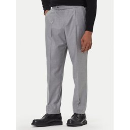 BOSS Чино панталони C-Perino 50551829 Сив Tapered Fit