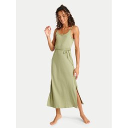 Banana Moon Лятна рокля Yaquina Amaria MGC27 Зелен Regular Fit