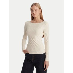 Guess Блуза W6RP46 KA660 Екрю Regular Fit