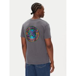 DC Shoes Тишърт ADYZT05458 Сив Heritage Fit