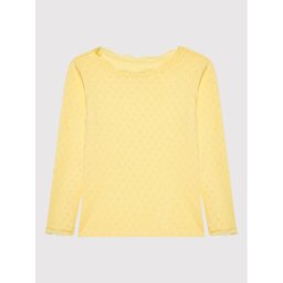 NAME IT Блуза 13198716 Жълт Slim Fit