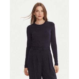 Weekend Max Mara Блуза Multie 2525946012 Тъмносин Slim Fit