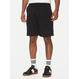 Richmond X Спортни шорти UMP25007BE Черен Regular Fit