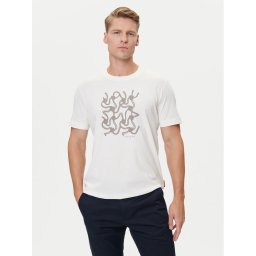JOOP! Jeans Тишърт 15 JJJ-08Anup 30047002 Бежов Modern Fit