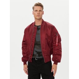 Alpha Industries Яке бомбър Ma-1 100101 Бордо Regular Fit