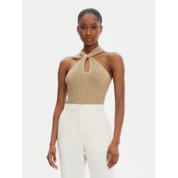Guess Блуза W5YR39 Z24F0 Златист Regular Fit