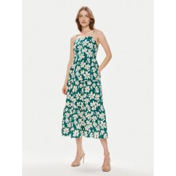 Gap Лятна рокля 888463-01 Зелен Regular Fit