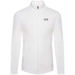 EA7 Emporio Armani Суитшърт 8NPM01 PJ05Z 1100 Бял Regular Fit