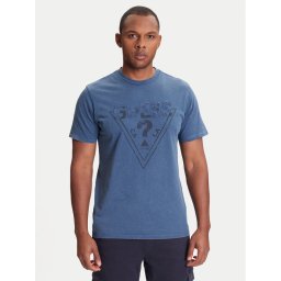 Guess Тишърт M5YI42 KBW41 Тъмносин Regular Fit