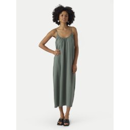 Vero Moda Лятна рокля Luna 10286077 Зелен Regular Fit
