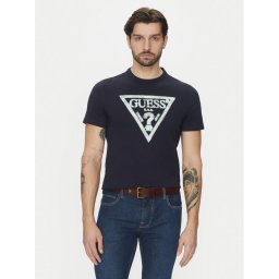Guess Тишърт M5GI06I3Z14 Тъмносин Classic Fit