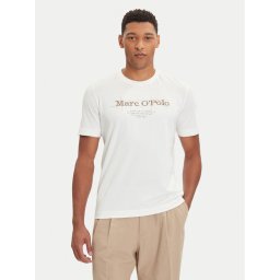 Marc O'Polo Тишърт 528 2305 51196 Екрю Regular Fit