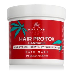 Kallos Hair Pro-Tox Cannabis Hair Mask 275 ml опция Нова опаковка