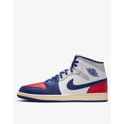 NIKE Air Jordan 1 Mid White/Blue