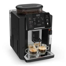 Krups EA910A10 Sensation - 15bar, 260g, 1.7L, Сензорен дисплей - Черен