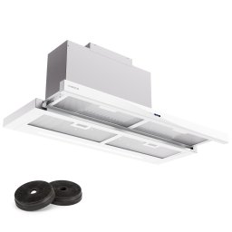 Klarstein Mariana Neo 90 плоска аспираторна качулка 90cm 640 m³/h въздушен поток LED (CGCH3-MarianaNeo-90W)