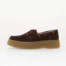 Сникърси Clarks Torhill Boat Dark Brown Suede EUR 38