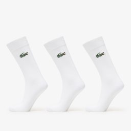 Чорапи Lacoste Crew Sock White 39-42