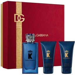 Dolce&Gabbana K by Dolce&Gabbana Eau de Parfum Комплект (EDP 100ml + ASB 50ml + SG 50ml) за Мъже
