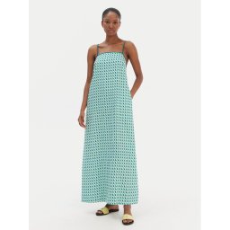 Seafolly Лятна рокля Sorrento 55657-DR Зелен Regular Fit