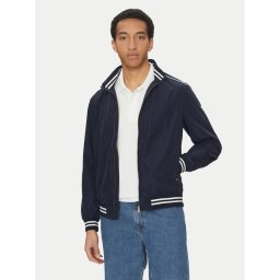 Guess Яке бомбър M5GL28 WH762 Тъмносин Regular Fit