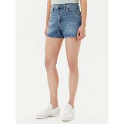 Lee Дънкови шорти Carol 112363526 Син Regular Fit
