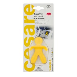 Mr&Mrs Fragrance Cesare Cedar Wood Ароматизатор за автомобил 1 бр тип Vanilla