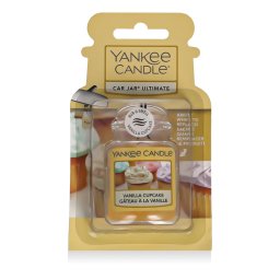 Yankee Candle Pink Sands Ultimate Car Jar Ароматизатор за автомобил 1 бр тип Vanilla Cupcake