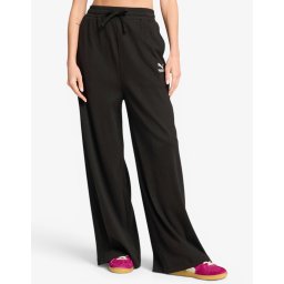 PUMA Classiscs Ribbed Pants Black