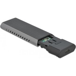 Външна стойка Delock, За M.2 NVMe PCIe или SATA SSD, USB-C 3.2 Gen 2