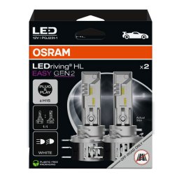OSRAM LEdDriving HL Easy Gen2 2HB H15 23/3W 6500K