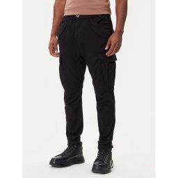 Alpha Industries Джогъри Airman 188201 Черен Tapered Fit
