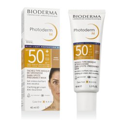 Bioderma Photoderm M Clarifying Gel-Cream SPF 50+ PA++++ 40 ml нюанс Light