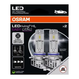 OSRAM LEDriving HL EASY GEN 2 2HB HB3/H10/HB4/HIR1/HIR2 26W 6500K