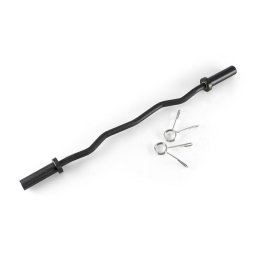 Capital Sports Accretor 120 CBO Curlbar извит лост за тежести, 120 см / 50 mm, макс. 272 kg, стомана, черен (FIT20-Accretor120CBO)