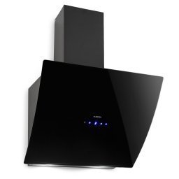 Klarstein Annabelle 60, абсорбатор, стъкло, 595 м3 / ч, Touch, черен (TK15-Annabelle60BL)