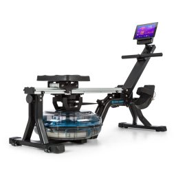Capital Sports Flow M1, водна гребна машина, спестяваща място, тренировъчен компютър, до 150 кг (CSP5-FlowM1)