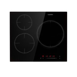 Klarstein Delicatessa 3, индукционен котлон, 3 зони, 5800 W, керамична повърхност, черна (CP6-Delicatessa3)