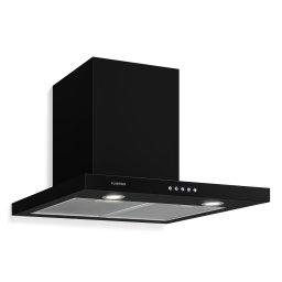 Klarstein Limelight, абсорбатор, 60 см, абсорбаторза стена, 640 m³ / h, черен (TK15-Limelight-60-BL)