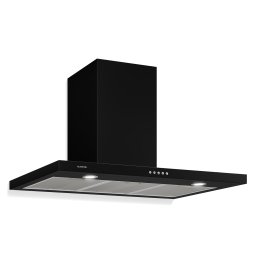 Klarstein Limelight, абсорбатор, 90 см, абсорбаторза стена, 640 m³ / h, черен (TK15-Limelight-90-Bl)
