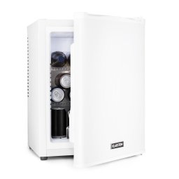 Klarstein Happy Hour 33, минибар, 33 л, 5 - 15 °C, енергиен клас G, тих, 25 dB, LED осветление, бял (HEA-HappyHour-32Wht)