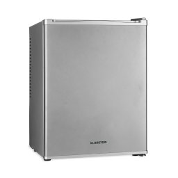 Klarstein Happy Hour 33, минибар, 33 л, 5 - 15 °C, енергиен клас G, тих, 25 dB, LED осветление, сребрист (HEA-HappyHour-32Slb)