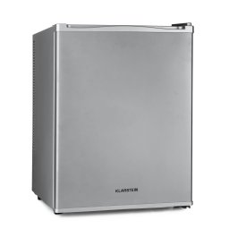 Klarstein Happy Hour 40, мини бар, 40L, 5-15°C, тих, 23dB, LED-светлина, сребрист (HEA-HappyHour-42Slb)