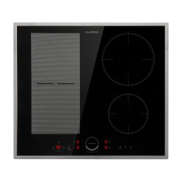 Klarstein Delicatessa 60 Hybrid Prime, котлон, индукция, 4 зони, 7000 W, черен (CP4-Delicatessa60HBS)