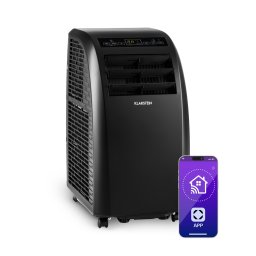 Klarstein Metrobreeze Rom Smart, мобилен климатик, 10000 BTU / 3.0 kW, енергиен клас A, дистанционно управление (DXJ2-MtrbrzRomSmrtB)