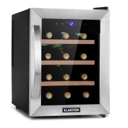 Klarstein Reserva 12 Uno, винотека, 31 литра, 11 - 18 °C, една зона (HEA3-Reserva12-Uno)