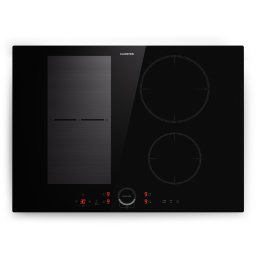 Klarstein Delicatessa 70 Hybrid, вграден индукционен плот, 4 зони, 7000 W, стъклокерамика (CP4-Delica-70BK-Hybr)