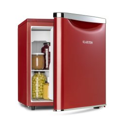 Klarstein Yummy, хладилник с фризерно отделение, F, 45 литра, 42 dB (HEA19-Yummy-47-red)
