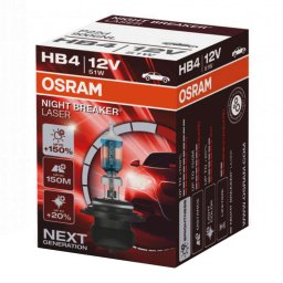 OSRAM NIGHT BREAKER LASER HB4 51W 3200K