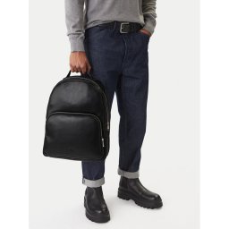 Calvin Klein Раница Webbing Strap Round Backpack LV04D3282G Черен